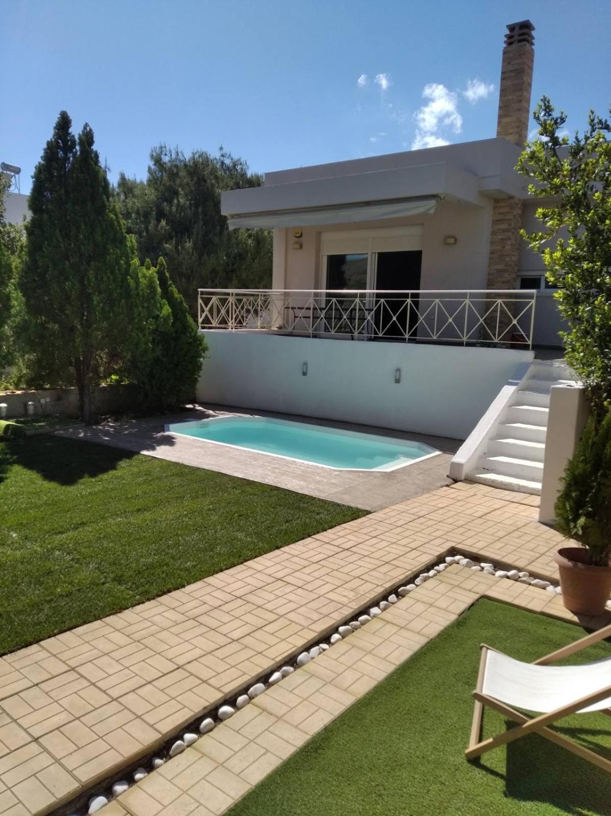 Cozy Villa Vita Lagonisi Kalivia Thorikou Екстер'єр фото